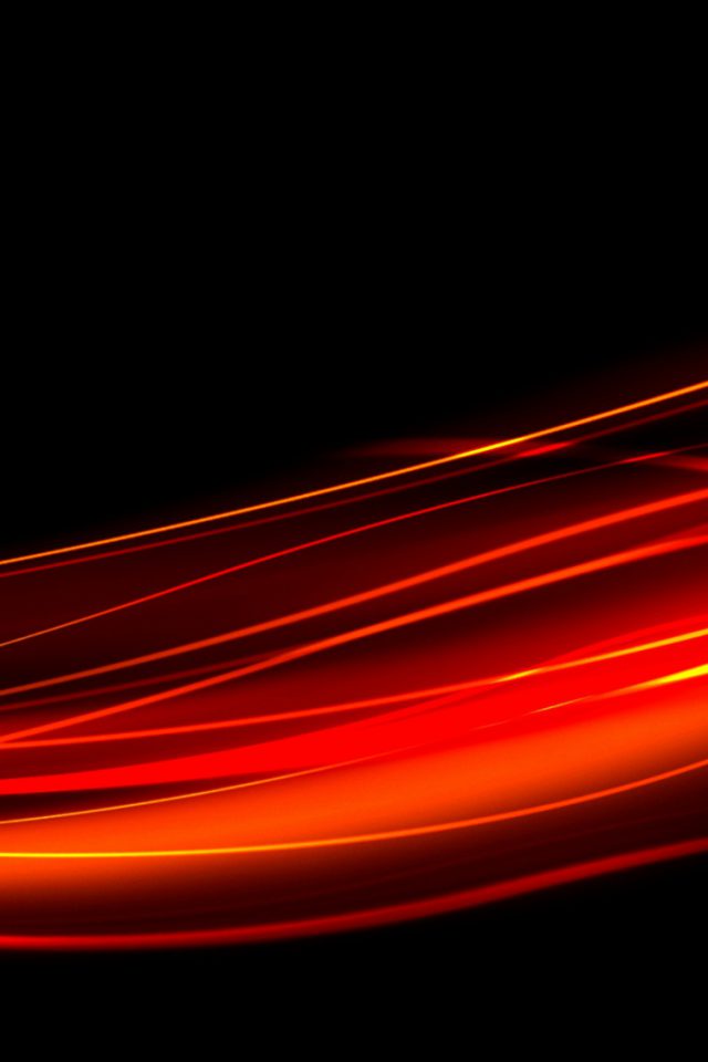Abstract Orange Black Android wallpaper