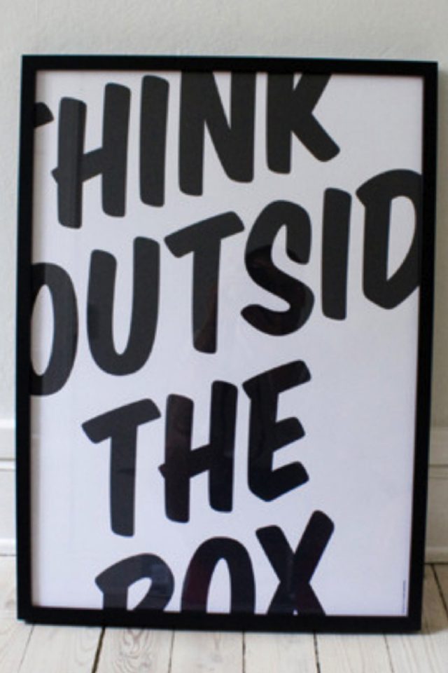 Think Outside The Box Android wallpaper