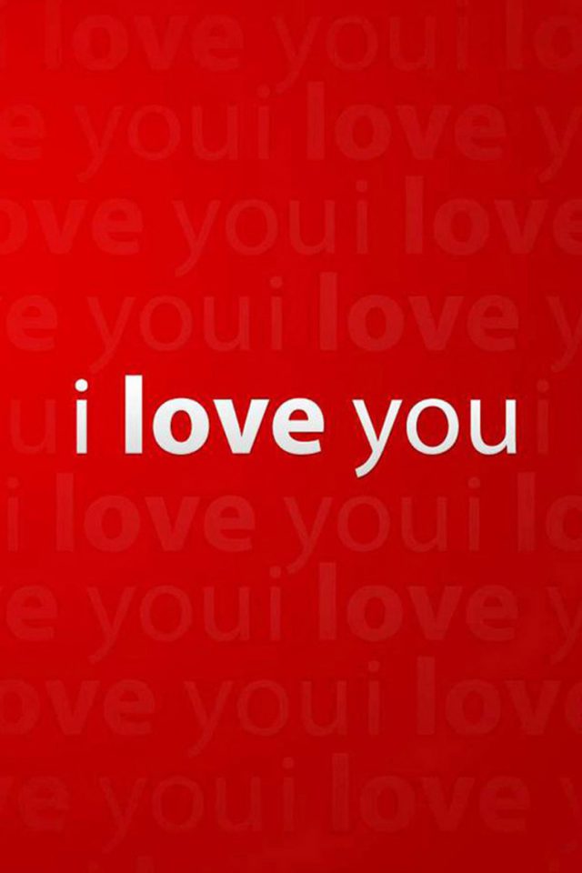 I Love You Android wallpaper