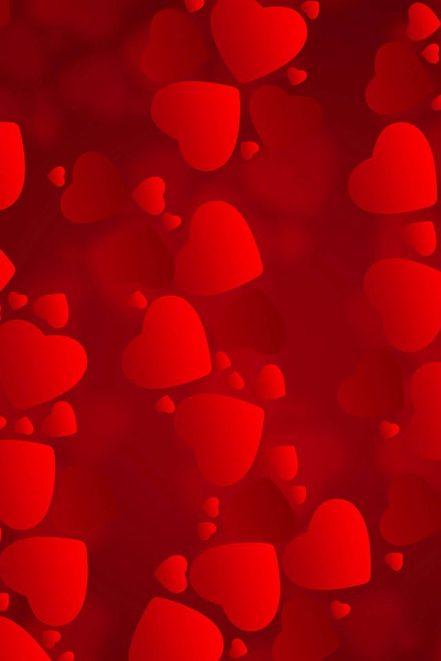 Love iPhone Hearts Android wallpaper