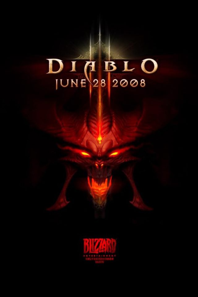 Diablo Logo Android wallpaper