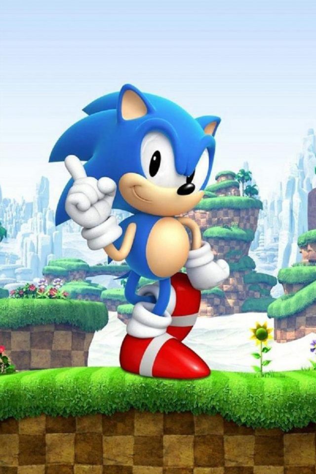 Sonic the Hedgehog 3D Android wallpaper