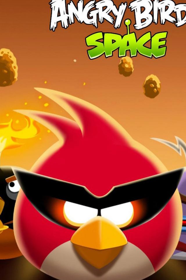 Angry Birds Space Android wallpaper