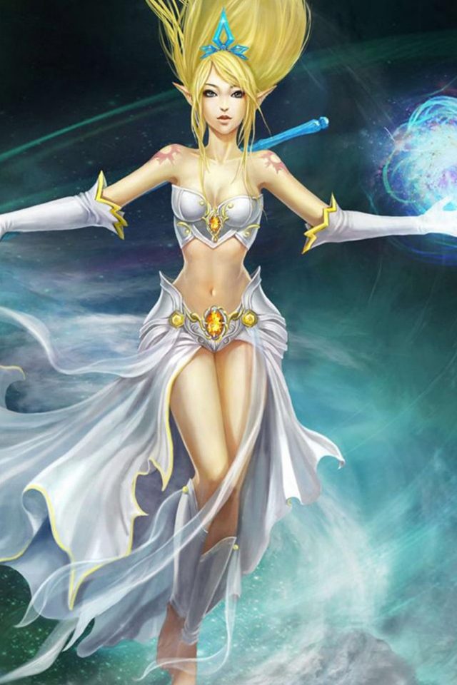 League Of Legends Girl Character Elf Android wallpaper