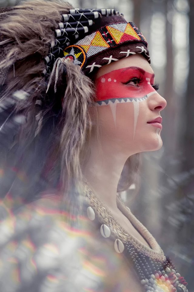 Tribal beauty photography   Android wallpaper
