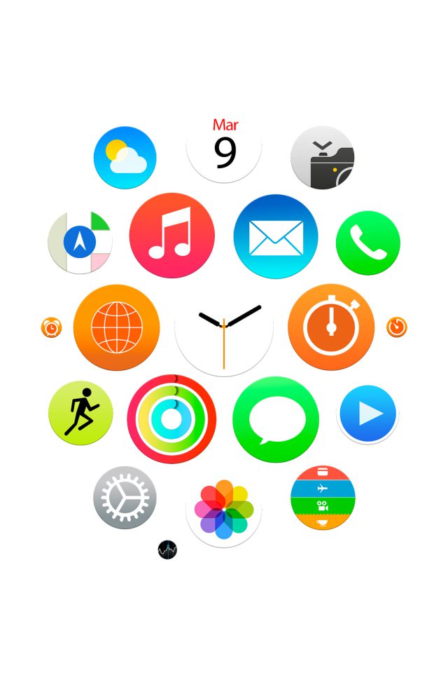 Apple Watch Official Android wallpaper
