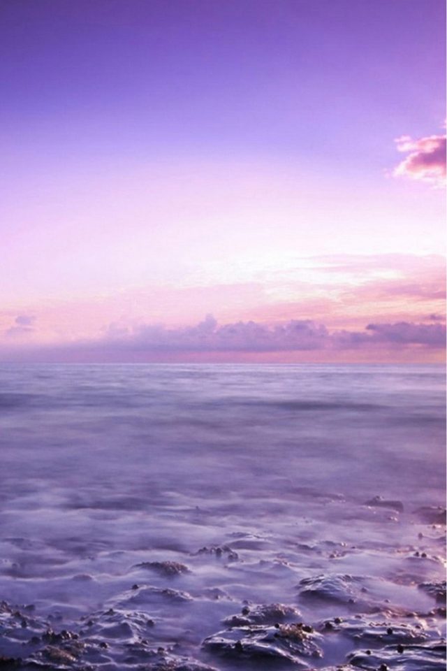Purple Skies Android wallpaper