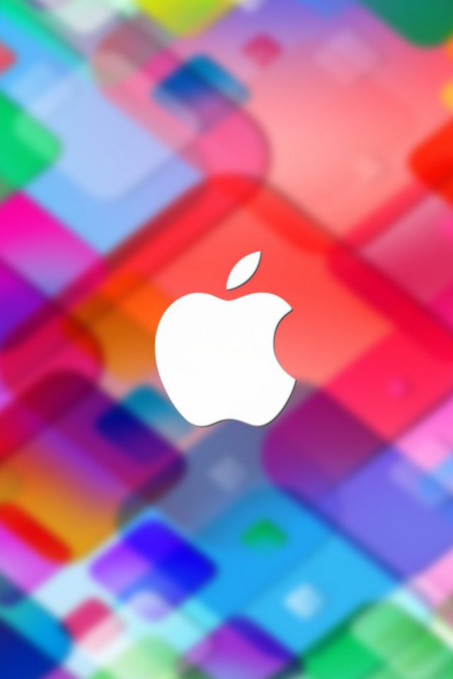 Colorful Apple Android wallpaper