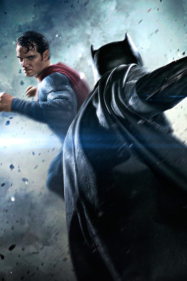 Batman VS Superman Movie Fight Android wallpaper