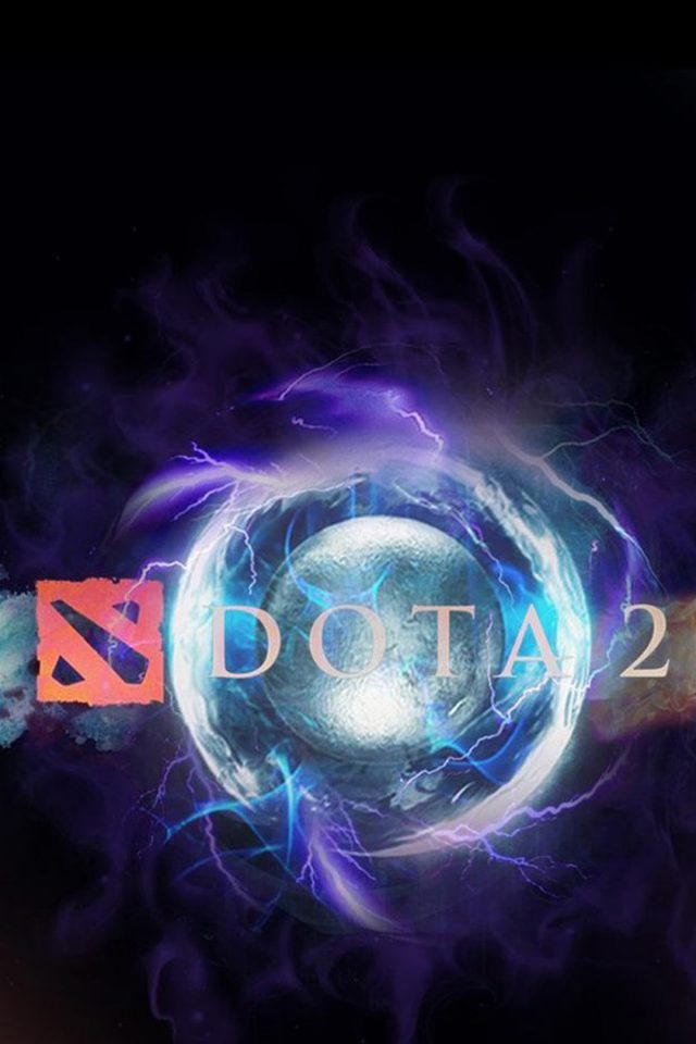 Dota 2 Logo 2 Android wallpaper