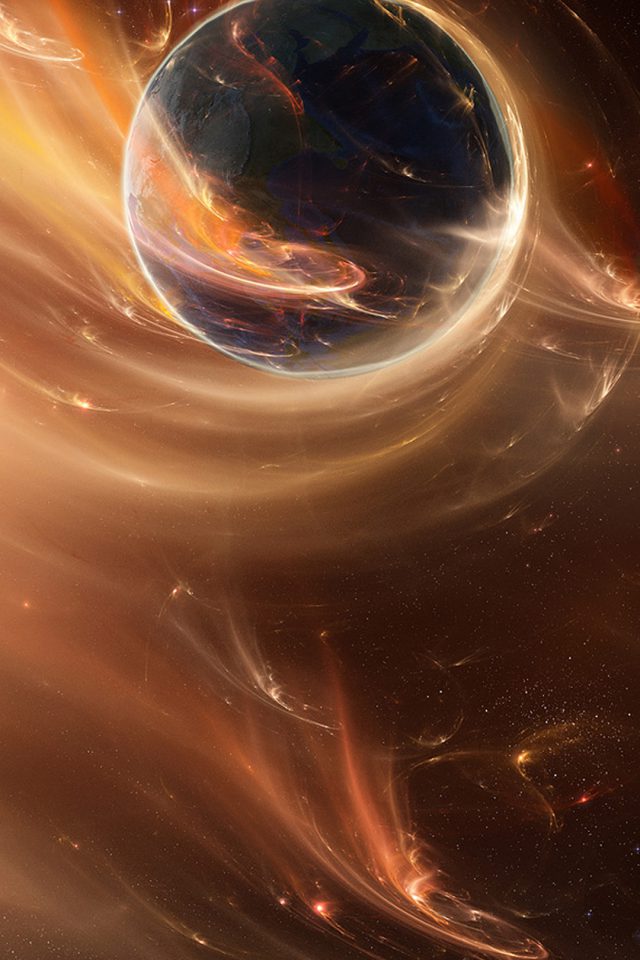Great Abstract Space Android wallpaper