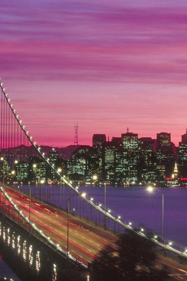 San Francisco Bay Bridge Android wallpaper