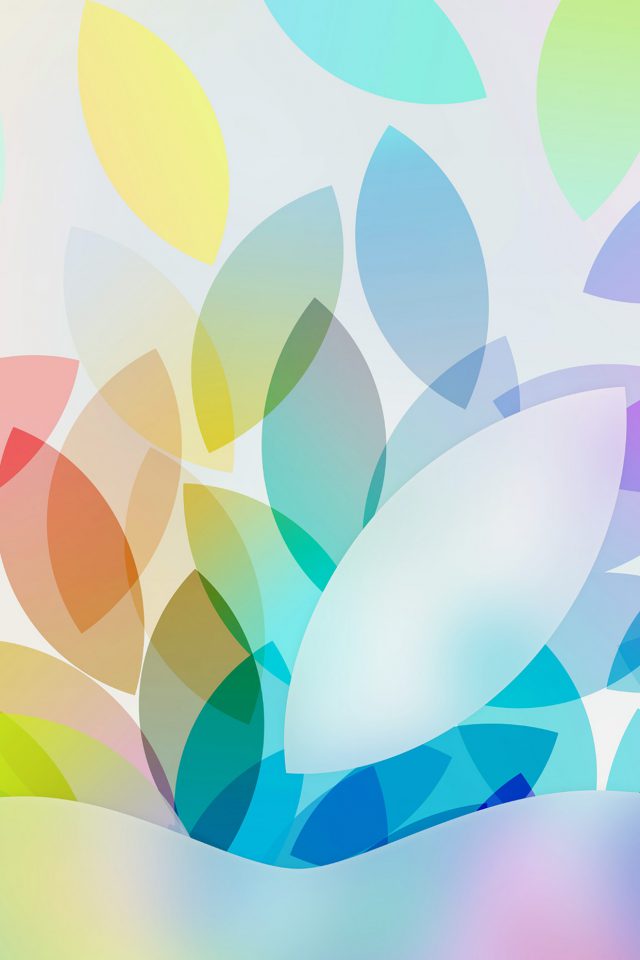 Apple Color Logo Illustration Art Android wallpaper