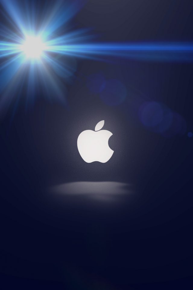 Apple Logo Love Mania Flare Android wallpaper