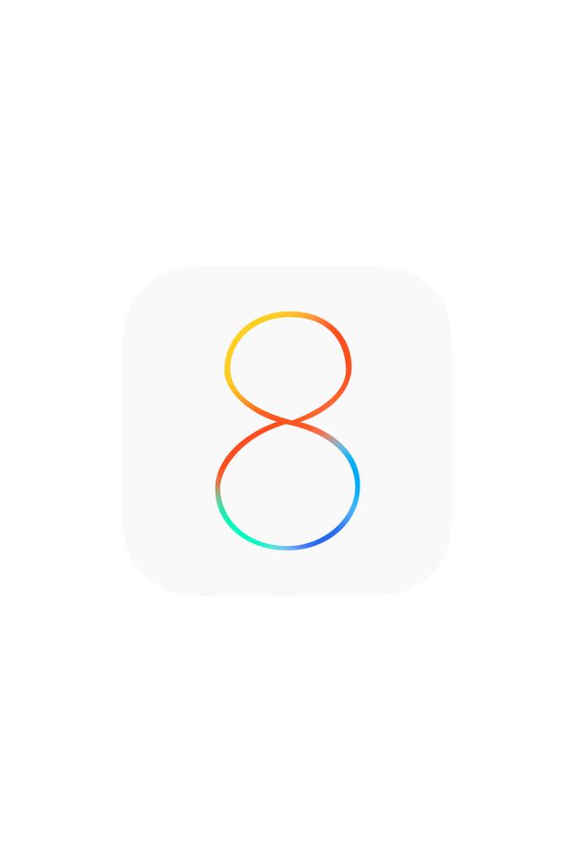 Apple IOS8 Logo Android wallpaper
