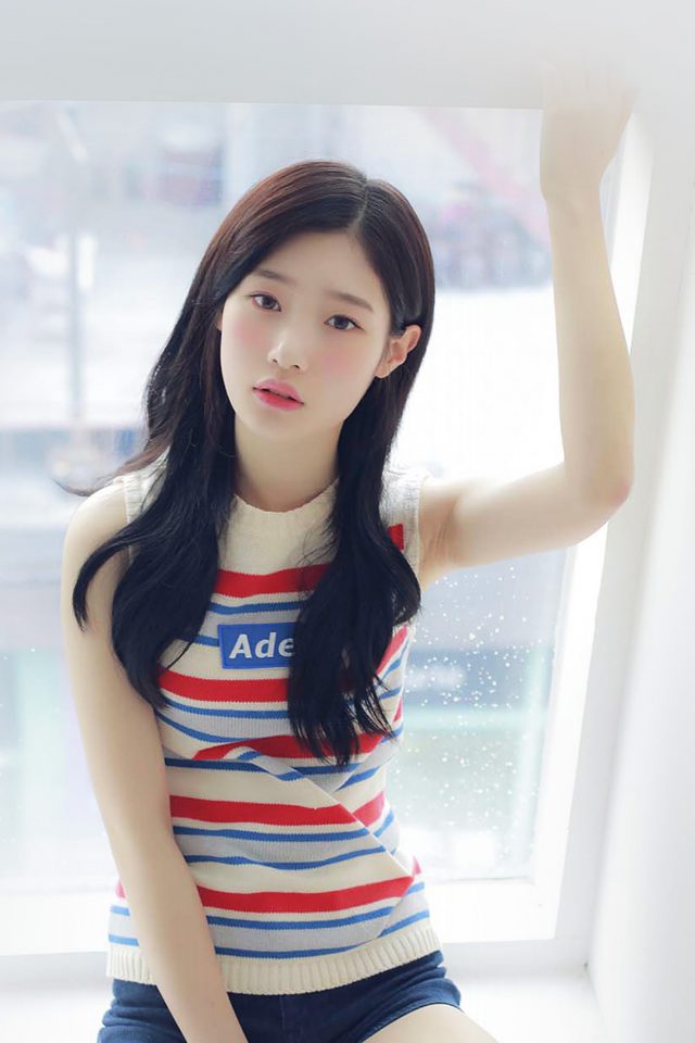 Chaeyeon Ioi Kpop Girl White Cute Android wallpaper