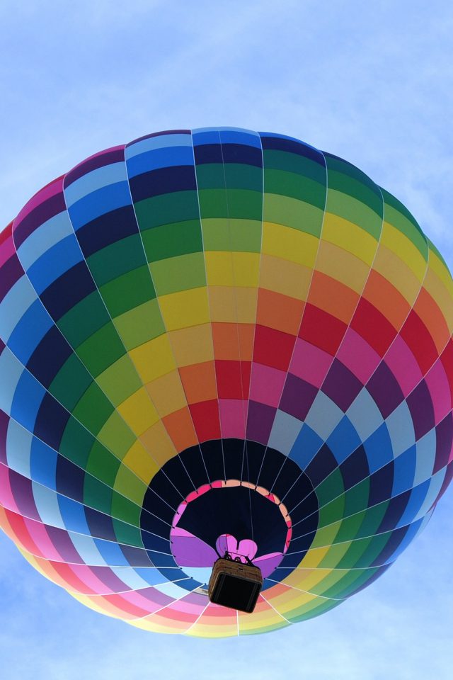 Color Air Balloon Sky Fun Android wallpaper