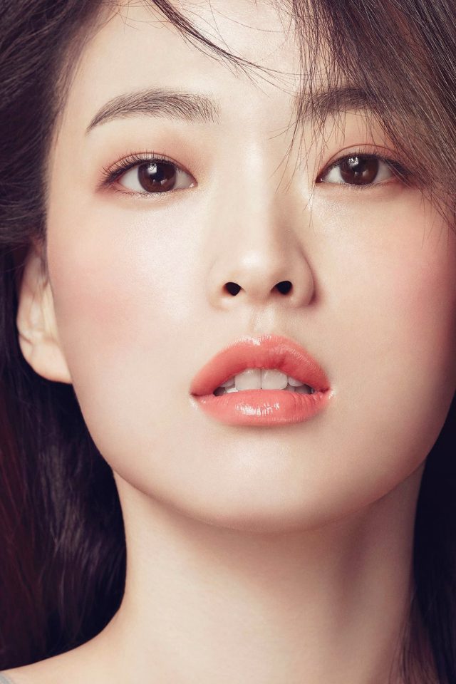 Girl Kpop Lips Cute Beauty Android wallpaper