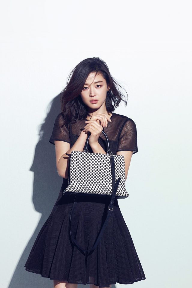 Jun Ji Hyun Actress Kpop Cute Beauty Blue Android wallpaper