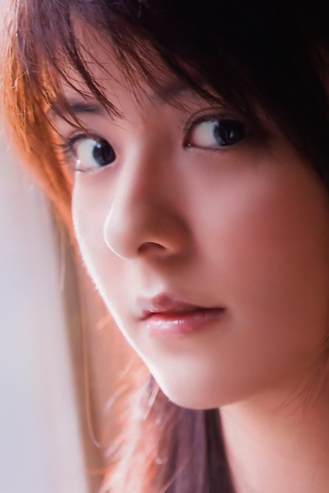 Mina Fujii Cute Girl Face Kpop Android wallpaper