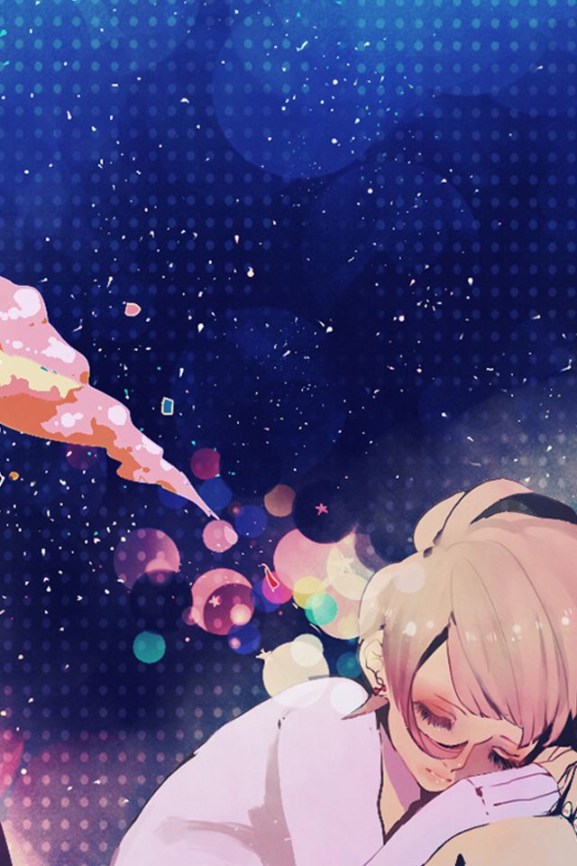 Sleeping Girl Anime Art Illustration Android wallpaper