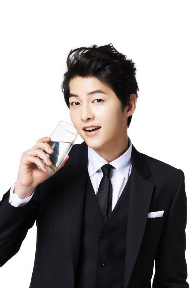 Song Joonggi Water Drink Model Kpop Android wallpaper