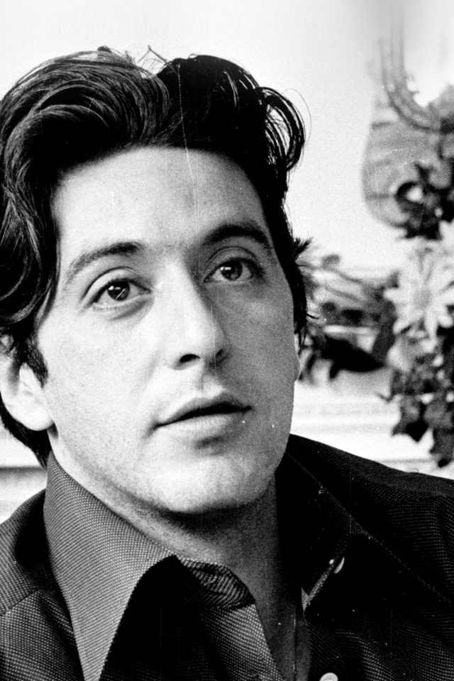 Al Pacino Young Boy Face Film Art Android wallpaper