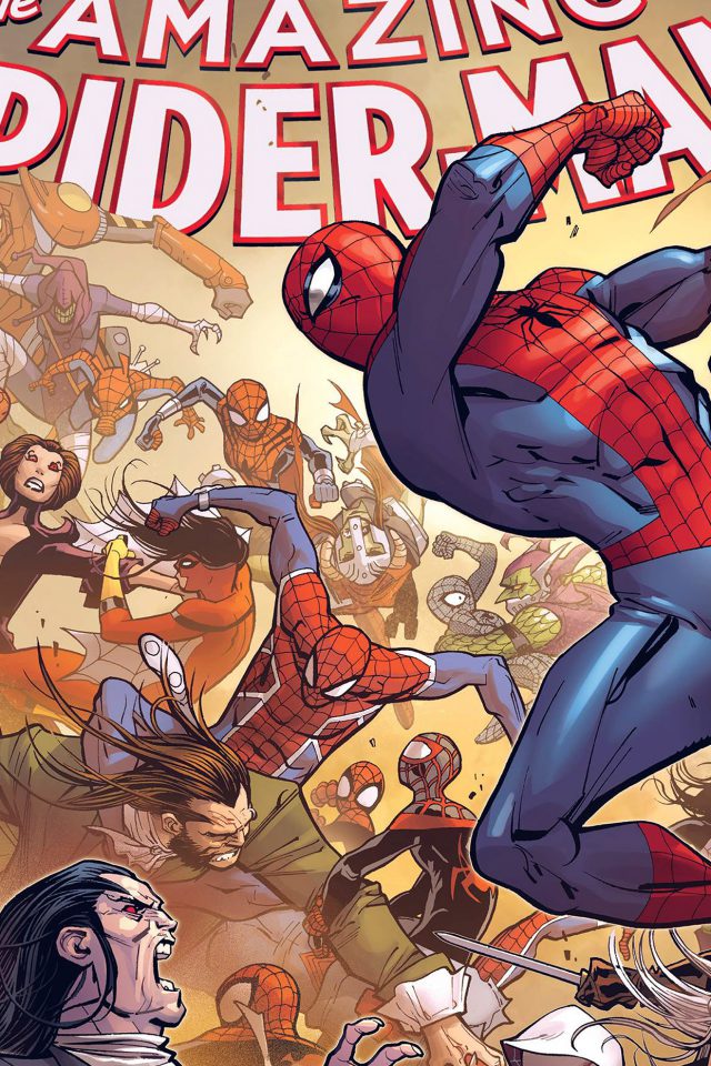 Amazing Spiderman Comics Game Film Illust Art Hero Android wallpaper