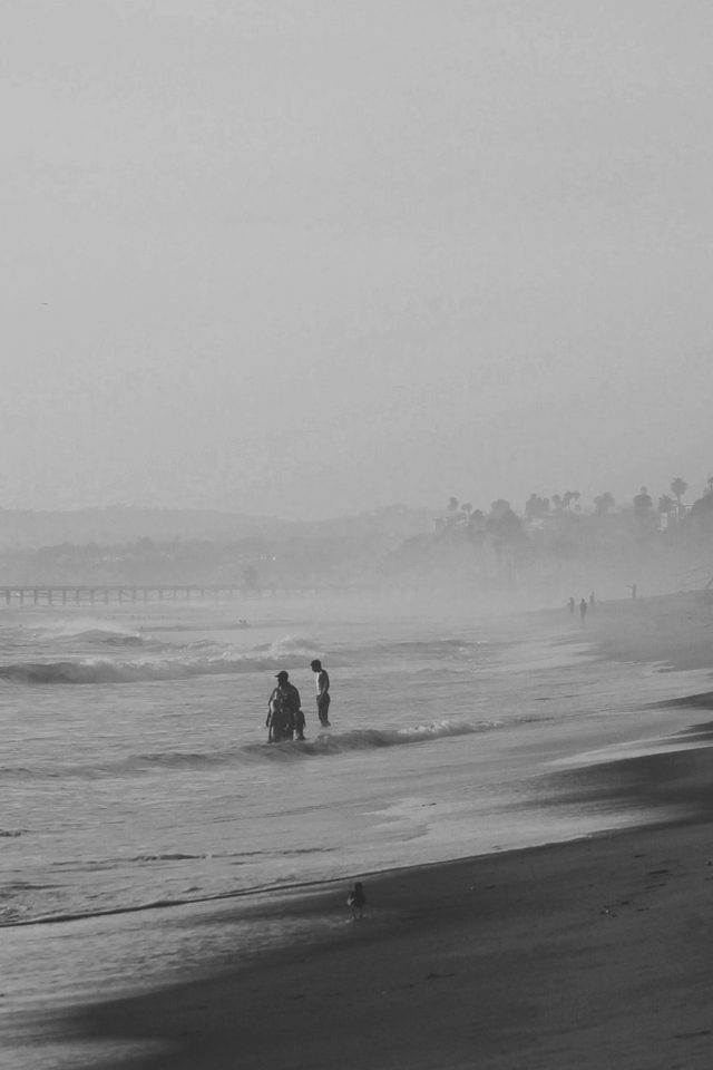 Beach Sea Afternoon Bw Chris Sardegna Nature Android wallpaper