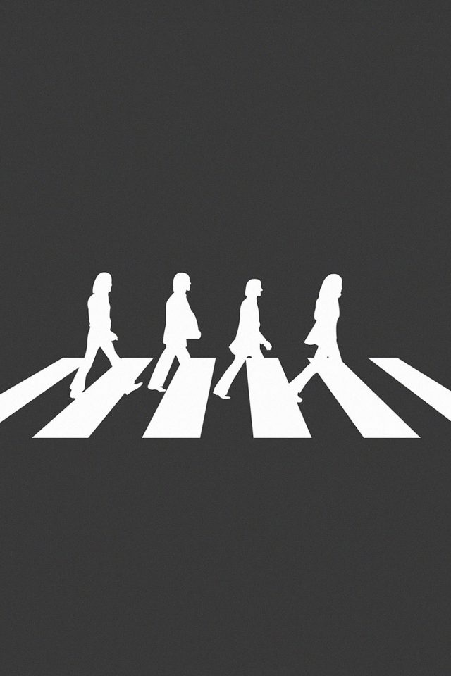 Beatles Abbey Road Music Art Android wallpaper