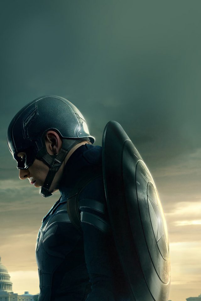 Captain America Sad Hero Film Marvel Android wallpaper