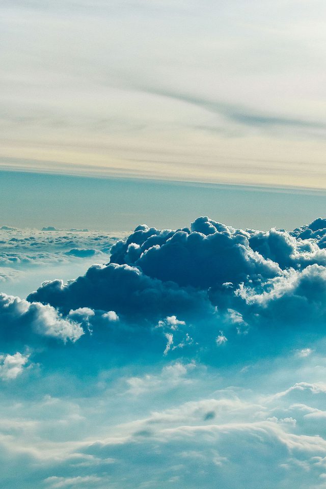 Cloud Above 5 Sky Nature Android wallpaper