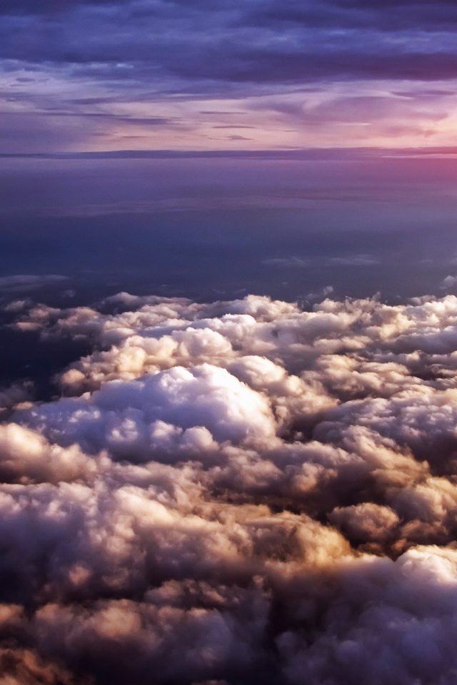 Cloud Flare Sky View Nature Android wallpaper