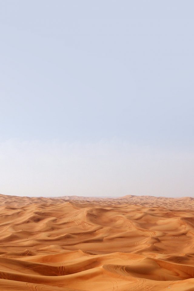 Desert Minimal Nature Sky Earth Android wallpaper