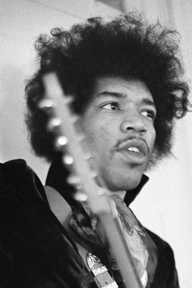 Jimi Hendrix London Guitar Music Android wallpaper