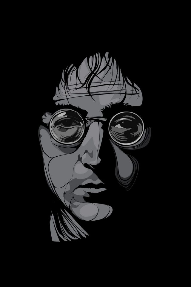 John Lennon Illust Art Music Android wallpaper