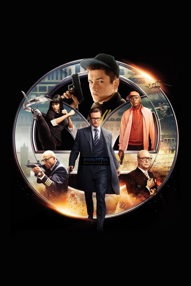 Kingsman Secret Service Film Art Poster Android wallpaper
