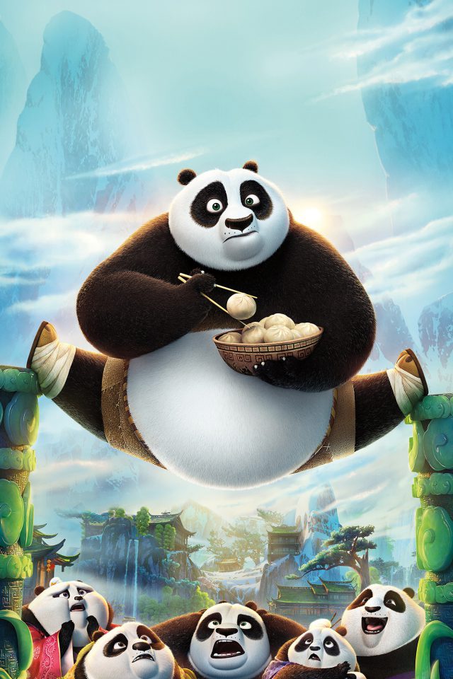 Kungfu Panda Art Illust Film Disney Android wallpaper