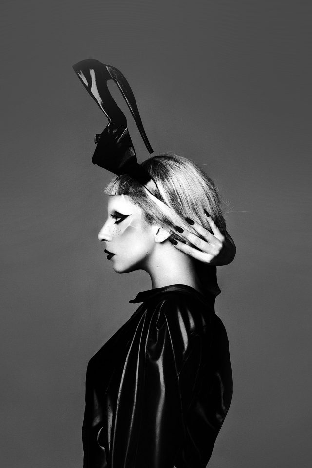 Lady Gaga Dark Mariano Vivanco Photo Music Android wallpaper