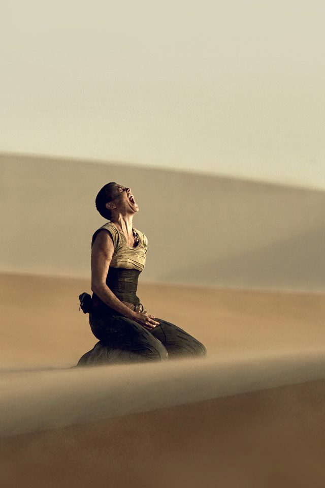 Madmax Furiosa Charlize Theron Film Android wallpaper
