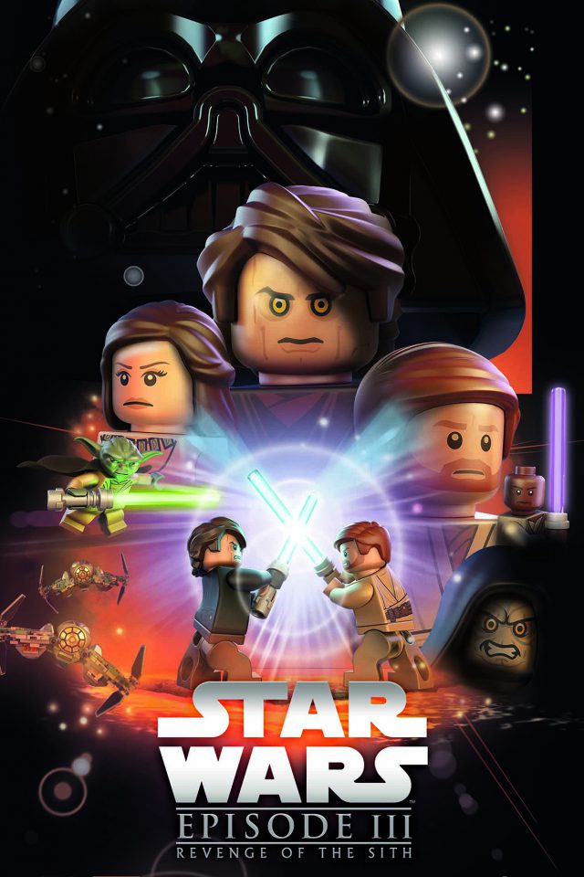 Starwars Lego Episode 3 Revenge Of The Sith Art Film Android wallpaper