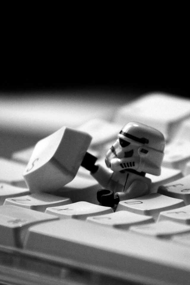 Storm Trooper Starwars Keyboard Film Android wallpaper