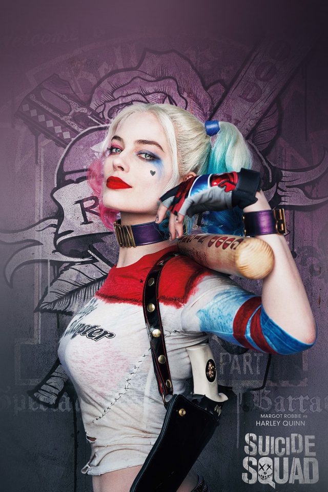 Suicide Squad Poster Film Art Hall Harley Quinn Android wallpaper