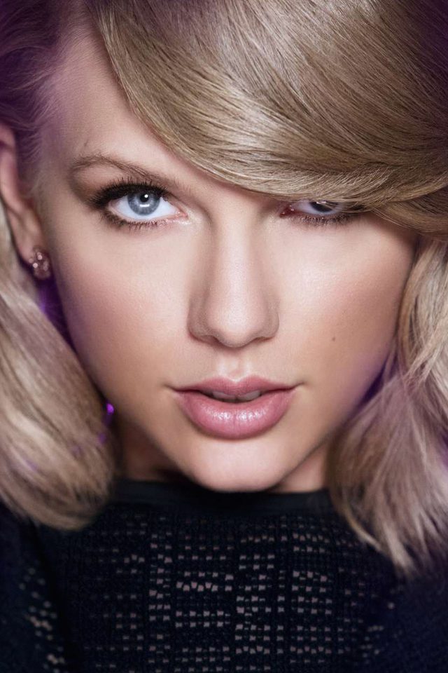 Taylor Swift Face Music Celebrity Android wallpaper