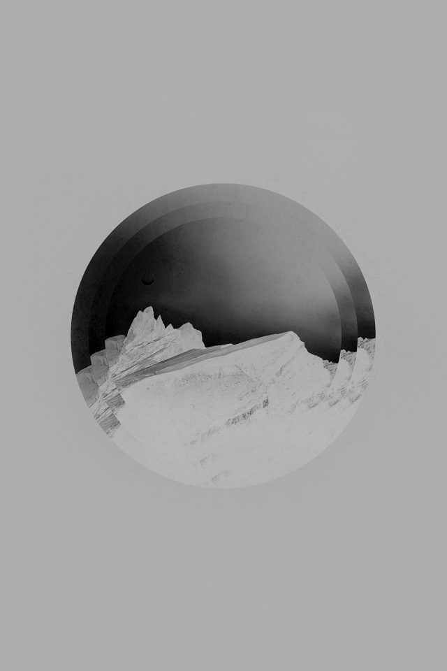 Tycho Art Cover Music Minimal Art White Bw Android wallpaper