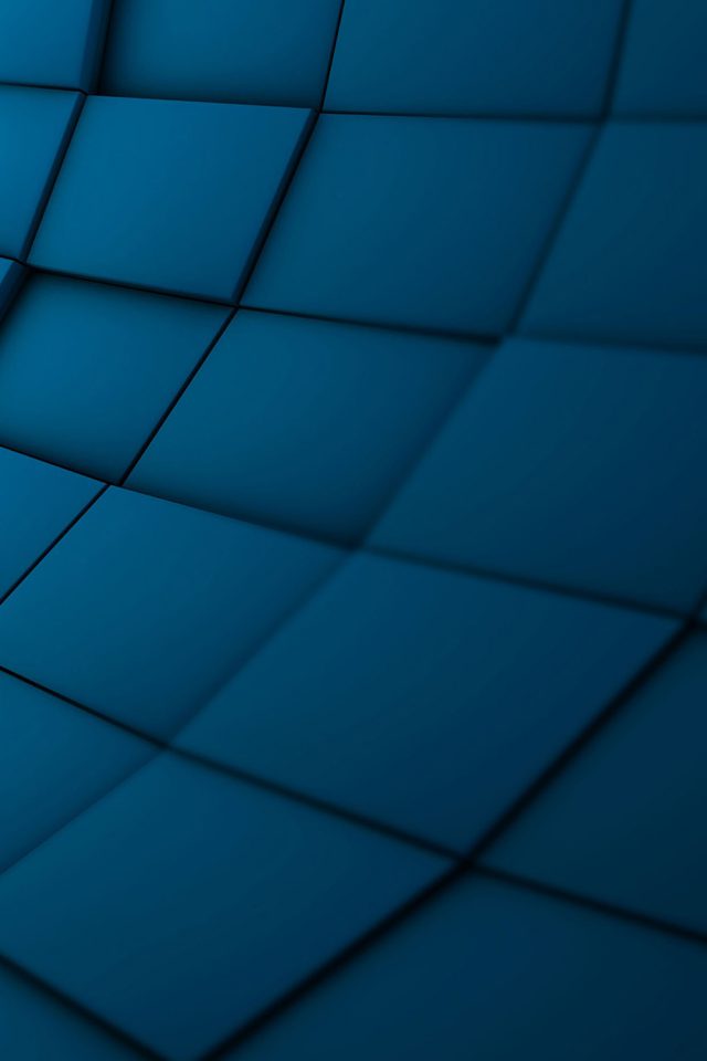 Wallpaper Brick 3ds Blue Pattern Android wallpaper