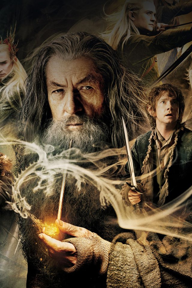 Wallpaper Desolation Of Smaug Hobbit Film Face Android wallpaper