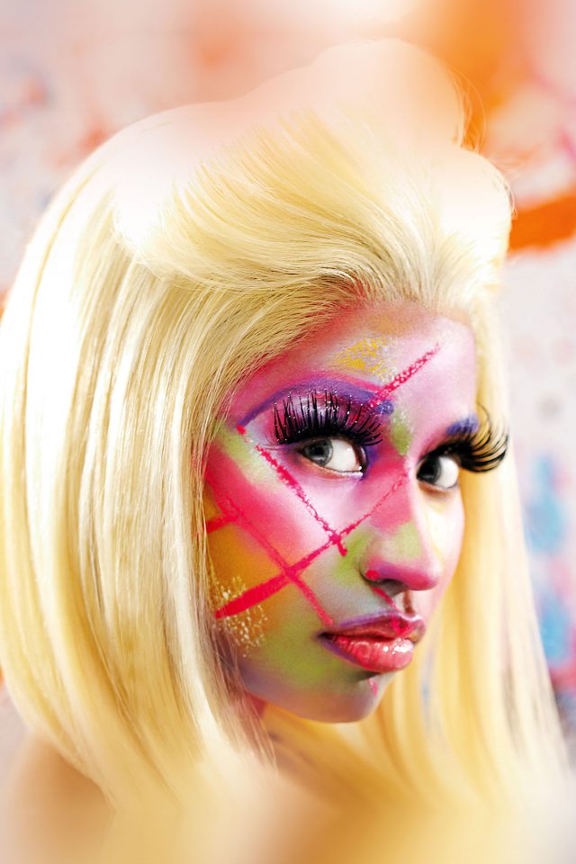 Wallpaper Nicki Minaj Face Girl Music Android wallpaper