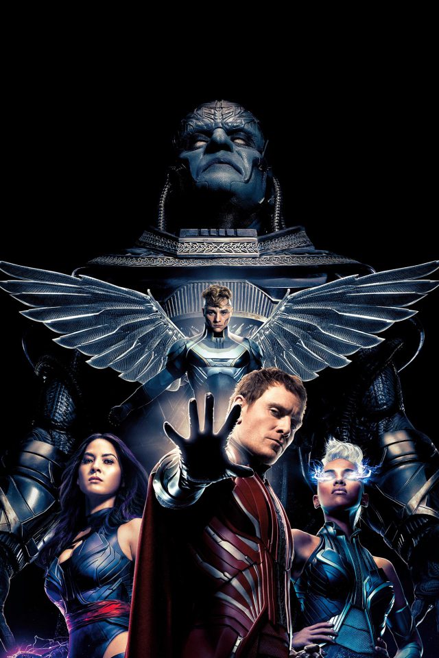 Xmen Apocalypse Poster Film Hero Destroy Android wallpaper