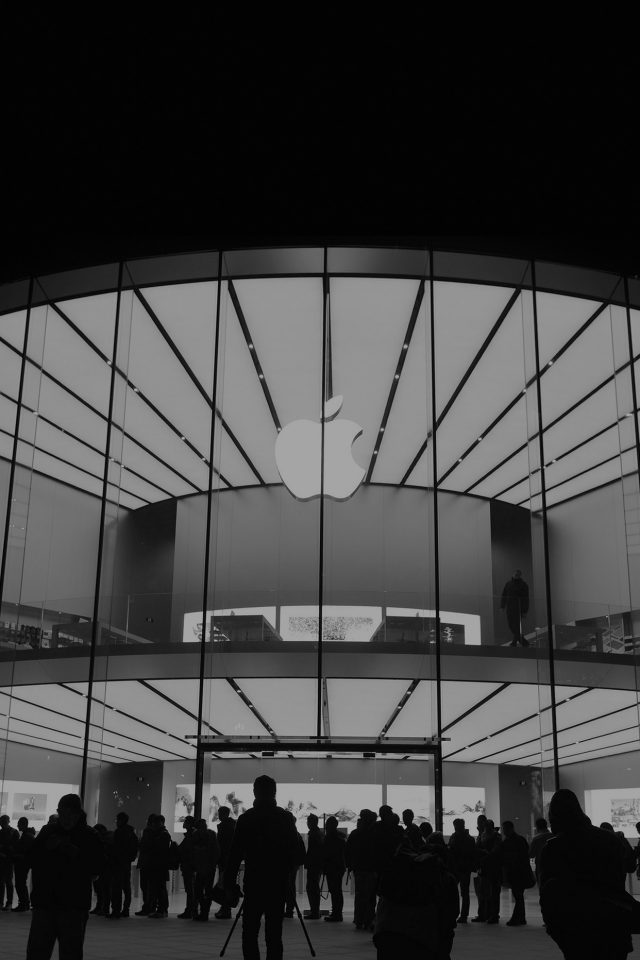 Apple Store Event City Architecture Dark Android wallpaper